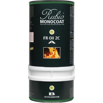 Rubio Monocoat FR Oil 2C faolaj - FR tűzgátló olajrendszer